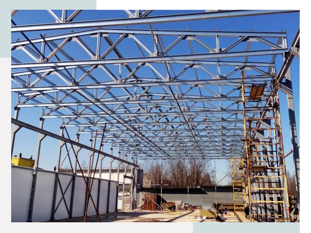 Строительство цехов в Новосибирск от 610 руб. под ключ