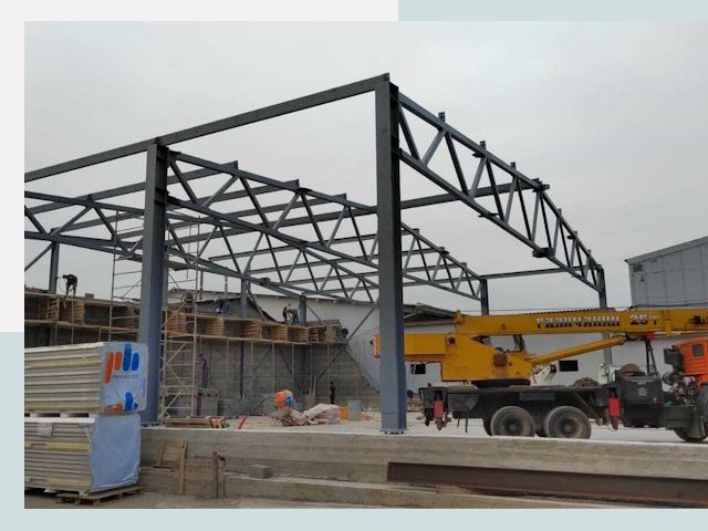 Строительство цехов в Новосибирске