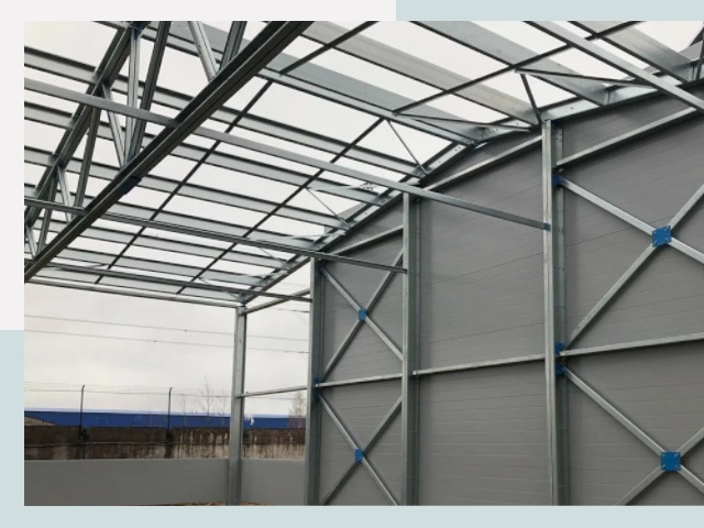 Каркасные ангары от СтальСтрой-Нвс по цене от 610 руб.