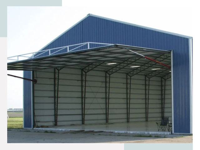 Прямо стенные ангары в Новосибирске