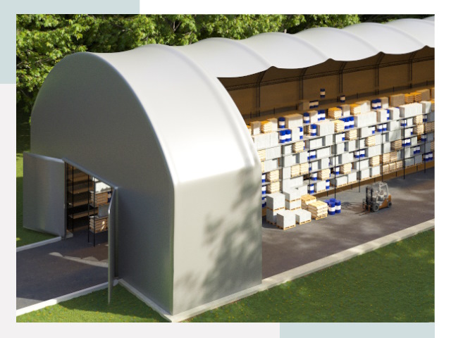 Тентовые ангары в Новосибирске