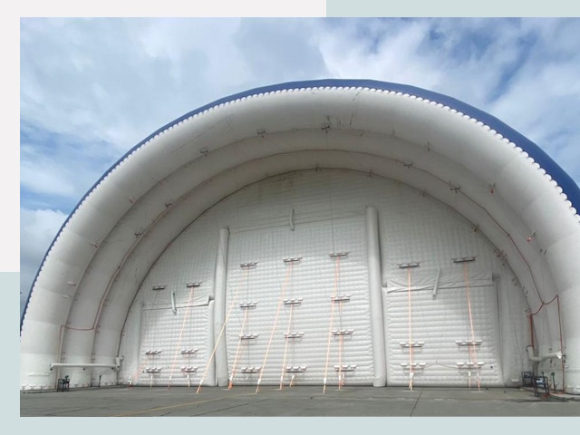 Пневмокаркасные ангары от СтальСтрой-Нвс по цене от 610 руб.