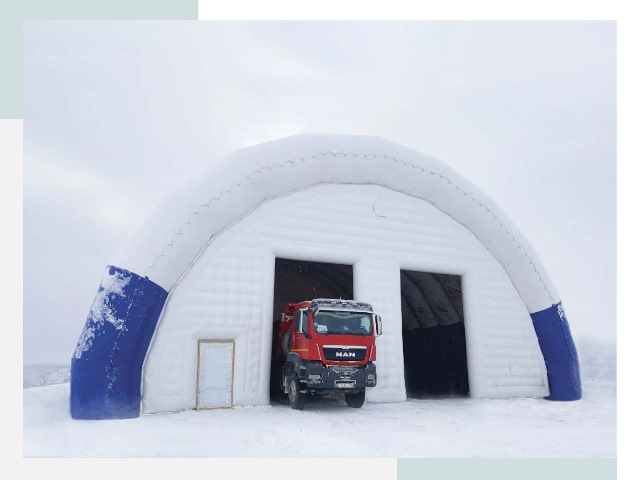 Мобильные ангары в Новосибирске