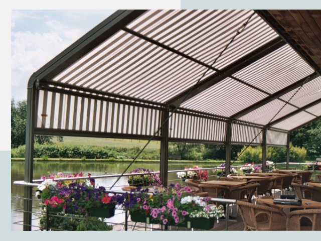 Элегантные навесы для кафе от 610 руб в Новосибирск