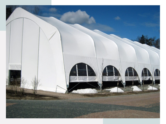 Каркасно-тентовые сооружения в Новосибирске