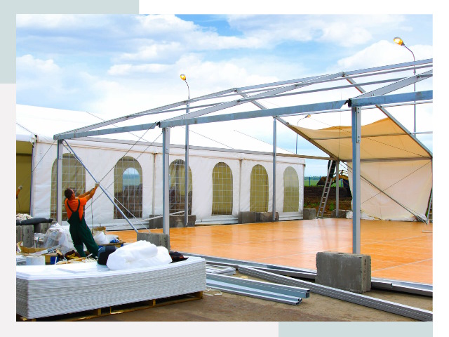 Быстро сборные шатры в Новосибирске