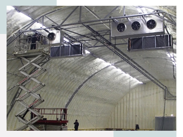Оснащение ангаров в Новосибирске