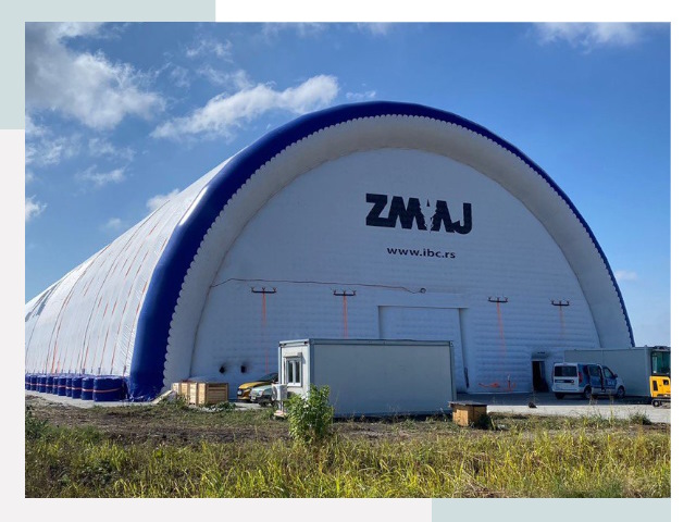 Брендирование ангаров в Новосибирске