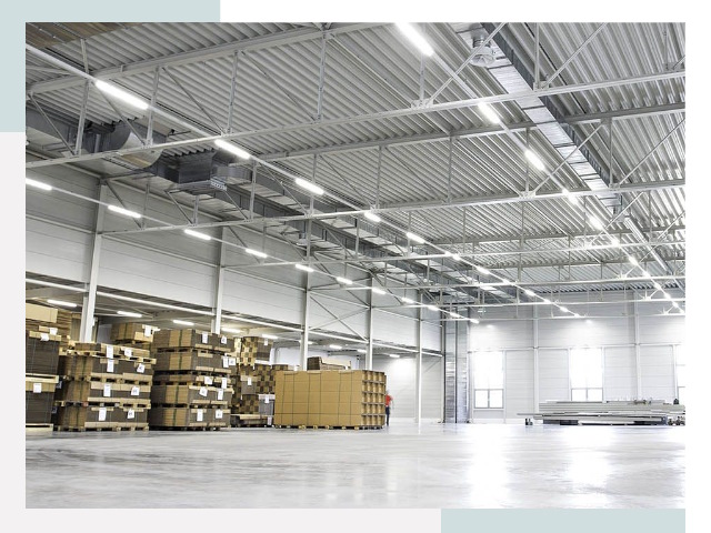 Освещение ангаров в Новосибирске