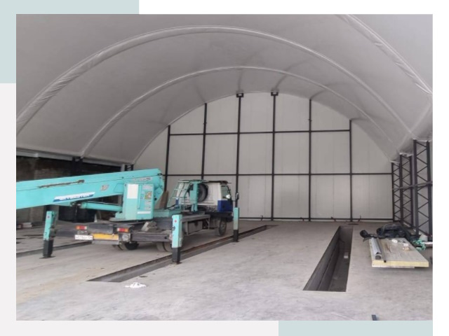 Внутреннее оснащение ангаров в Новосибирске