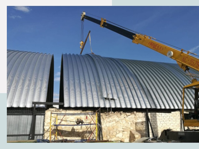 Реконструкция ангаров в Новосибирске от 610 руб.