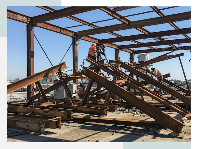 Демонтаж металлоконструкций в Новосибирске от 610 руб.