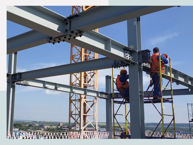 Монтаж металлоконструкций в Новосибирске