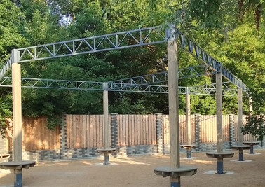 Терраса из металлоконструкций под ключ, проектирование, изготовление и монтаж от СтальСтрой-Нвс